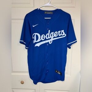 Clayton Kershaw Nike Blue los Angeles Dodgers MLB men’s small baseball jersey